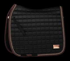 Tapis de selle Noir et Bronze 2.0 - EQUITO