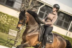 Tapis de selle Noir et Bronze 2.0 - EQUITO