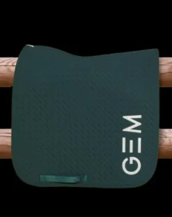 Tapis de selle Ten DRESSAGE - GEM - Matelassage en V