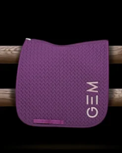 Tapis de selle TEN Prune Dressage - GEM