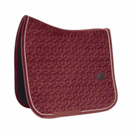 Tapis de selle Velvet Bordeaux - Kentucky