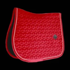 Tapis de selle Velvet ROUGE - Kentucky