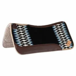 Tapis de selle western - Pool's - Feutre et cuir