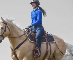 Tapis de selle Western confort en laine tissée Thiline