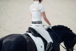 Tapis de selle White Perfection Silver - Equestrian Stockholm