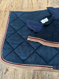 TAPIS ENSEMBLE CRISTINA SPORT BLEU MARINE