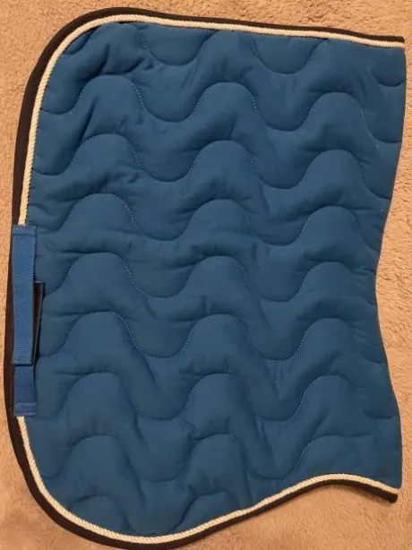 Tapis equitheme bleu roi