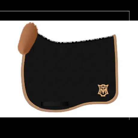 Tapis Eurofit dressage avec rebord avant personnalisable - Mattes