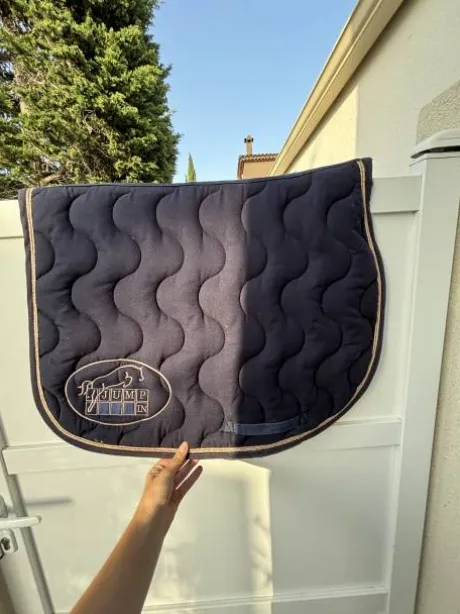 Tapis Jump’in Bleu/Rose Gold