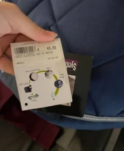 Tapis Lamis Celle Bleu marine