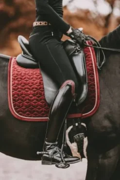 Tapis Velvet Bordeaux DRESSAGE - Kentucky