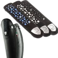 Top pour bottes suedine et strass tattini