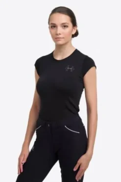 T-shirt d'équitation BIT - Cavalliera - Coton élastique