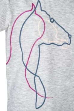 T-Shirt fille Equiline Ziki