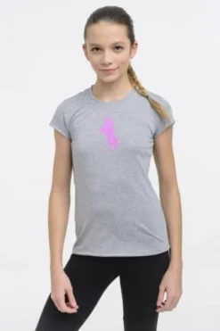 T-shirt équitation enfant à manches courtes - Cavalliera - Licorne pailletée