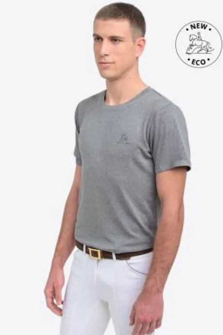 T-shirt équitation manches courtes - Cavalliera - Tissu naturel