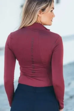 UV PROTECTION Top Bordeaux - Equestrian Stockholm