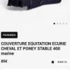 Vends couverture 400 g neuve