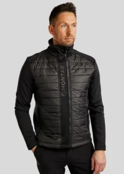 Veste bi-matière Emmanuel unisexe - Montar - Coupe vent, déperlante