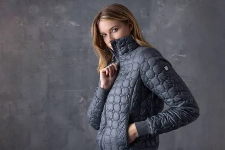 Veste bomber matelassée octogone Edae - EQUILINE