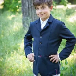 Veste de compétition Junior marine - Mixte Gaston - Jump'in