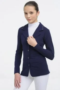 Veste de concours CRYSTAL KIDS - Cavalliera - Technologie seconde peau