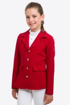 Veste de concours enfant ILOVE CRYSTAL - Cavalliera - Softshell techniq