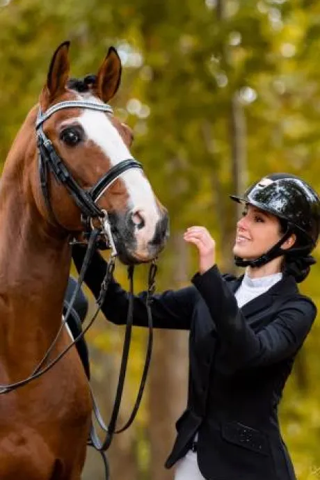 Veste de concours JADE - Cavalliera - Softshell technique