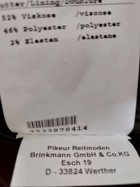 Veste de concours Pikeur, Femme, Taille 36