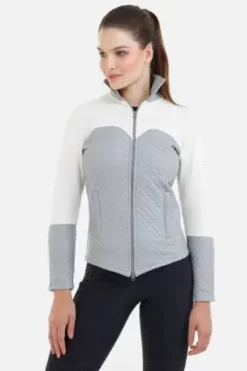 Veste d'équitation imperméable avec inserts en suède - Cavalliera