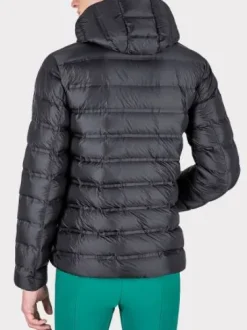 Veste en duvet homme noir Equiline