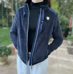 Veste polaire bi-matière enfant 12 ans