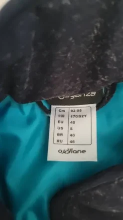Veste sans manche fouganza taille 40 Veste sans manche